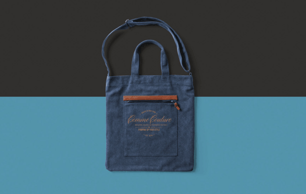 時(shí)尚帆布袋手提袋單肩背包制作  第1張