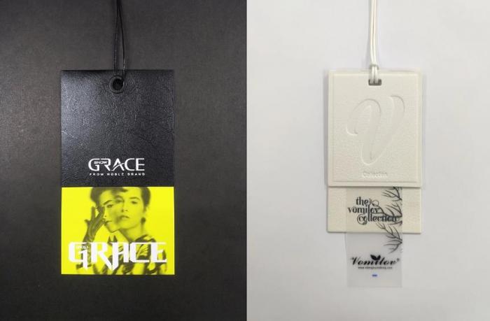 上海服裝吊牌印刷工藝詳解：吉印通絲網(wǎng)印 + UV 絲印，質(zhì)感翻倍